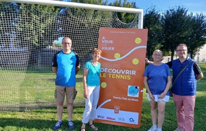 Le Tennis Club de Rives bien présent au Forum des associations
