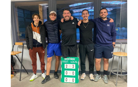 Interclubs : l'équipe III du TC Rives toujours performante