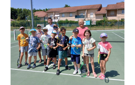 L'école de tennis du TC Rives se met en vacances