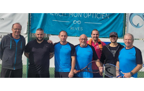 Le premier championnat 2025-2026 du TC Rives