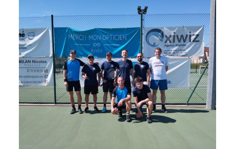 Interclubs : une équipe du TC Rives en phases finales